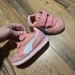 Puma Kids Pink Sneakers
